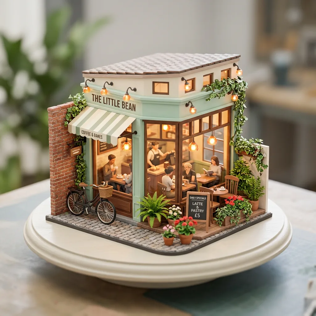 Tiny coffee shop