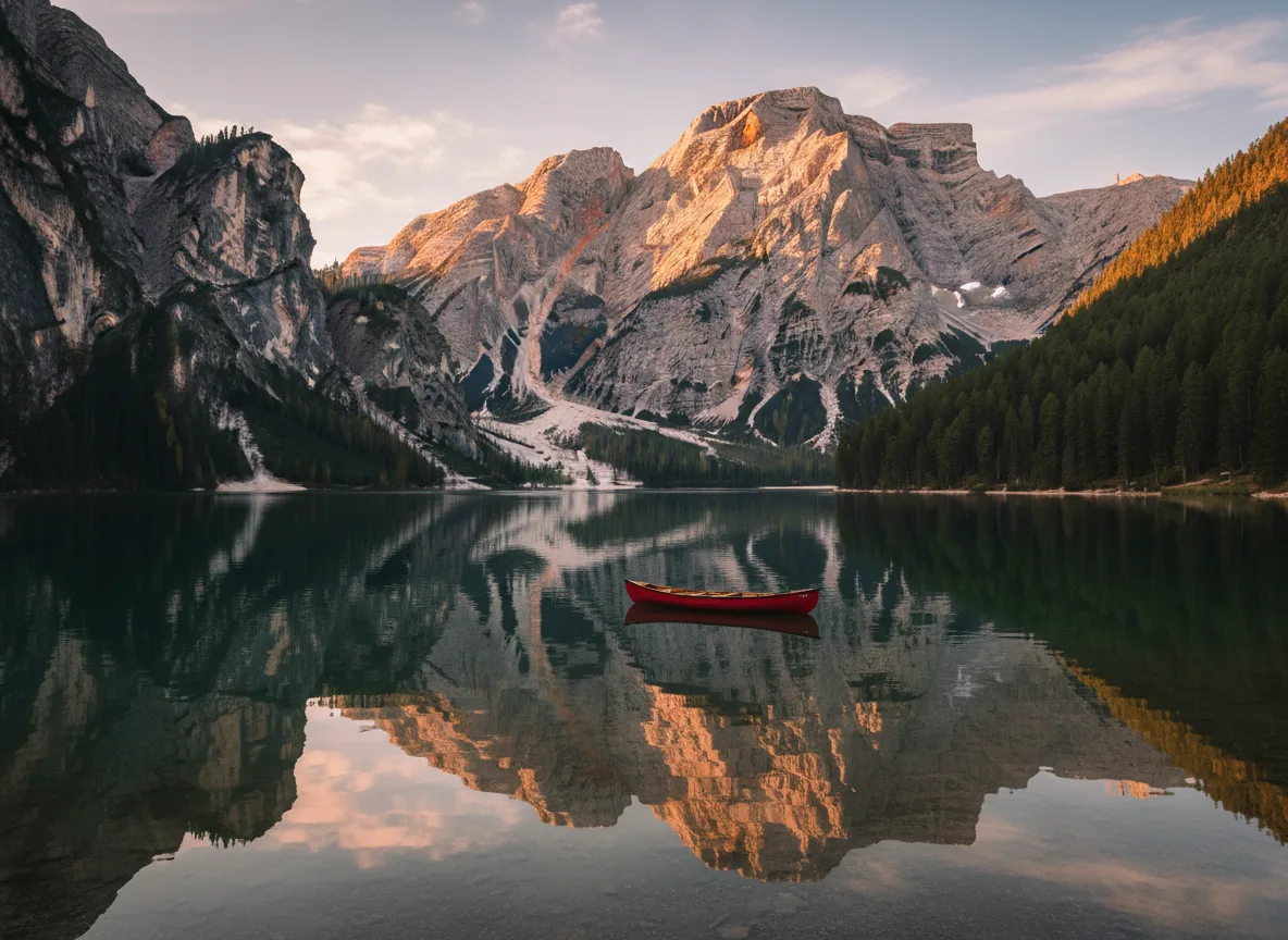 Dolomites mirror