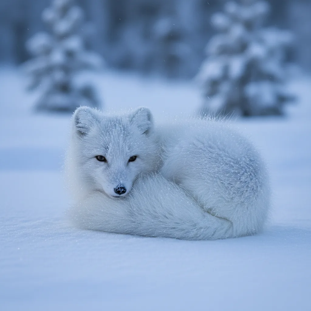 Snow fox
