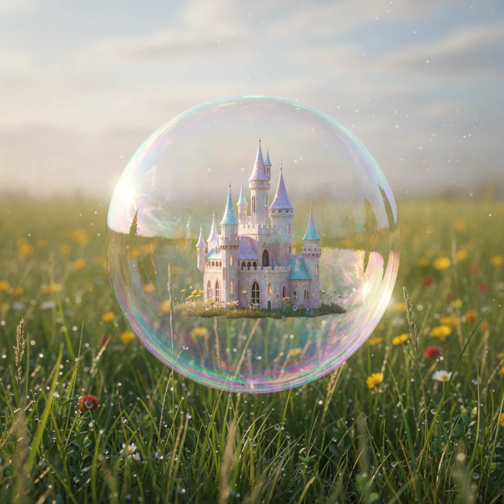 Castle in a bubble