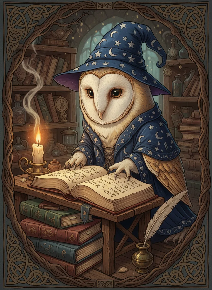 Owl wizard