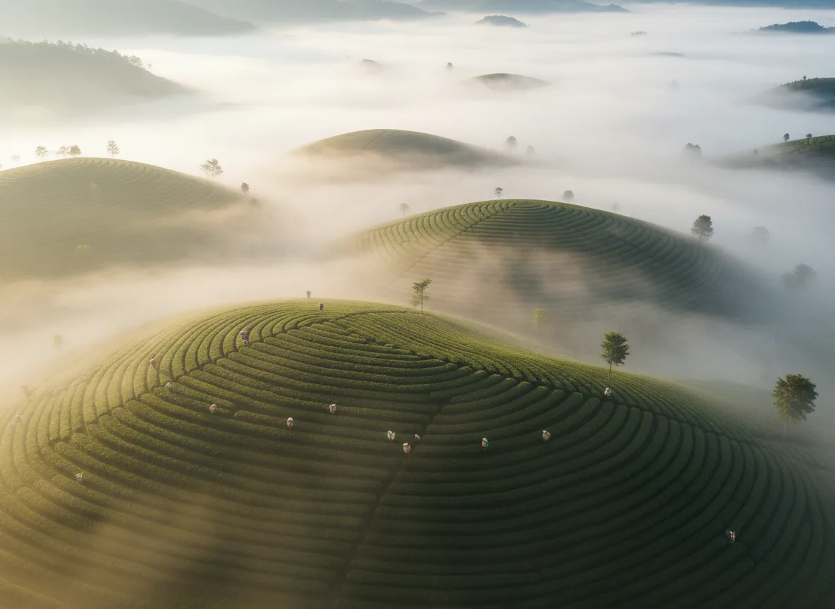 Tea hills